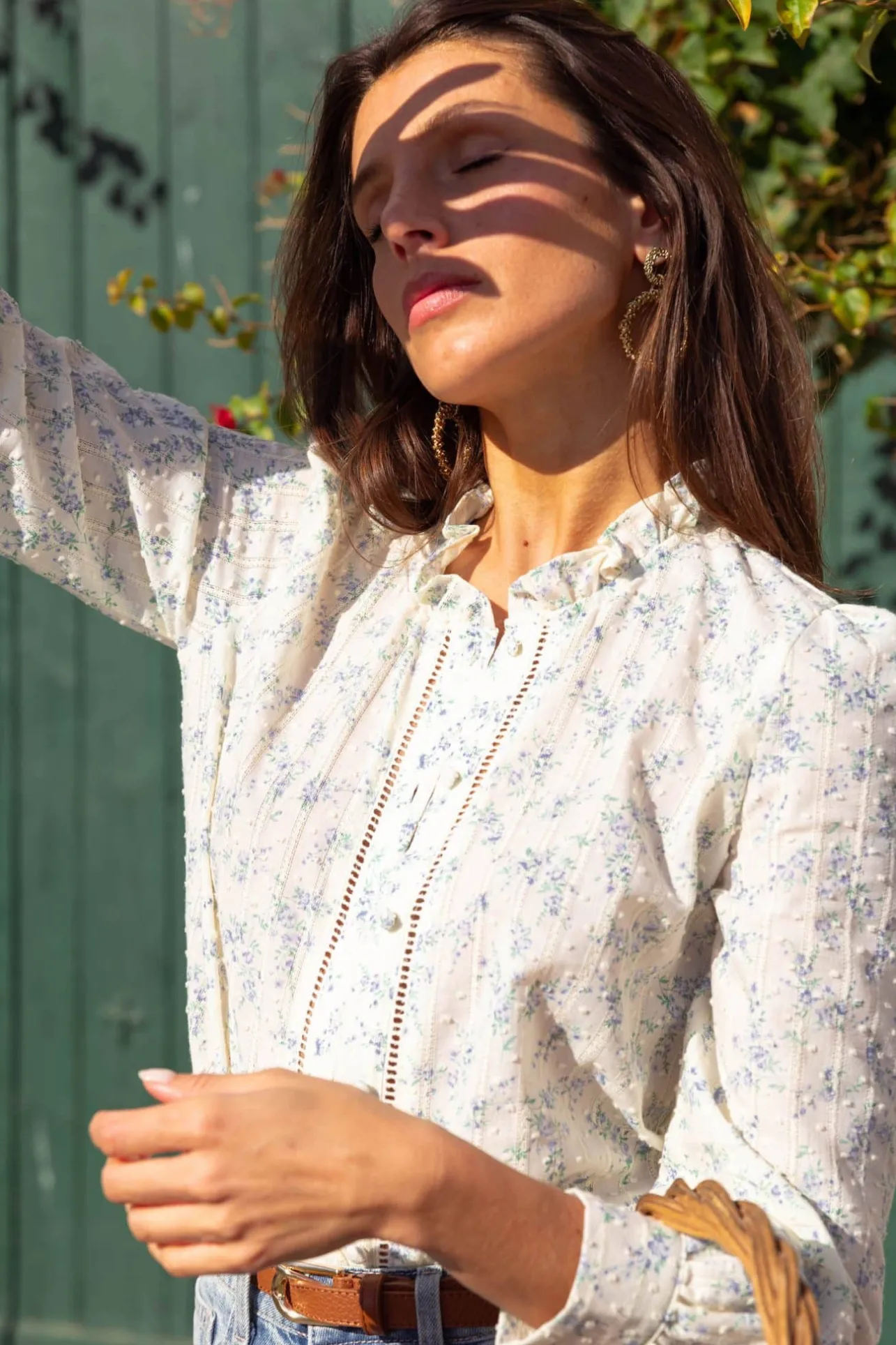 Sahomashop Blouses & Chemises<BlouseIrène impriméfleuri