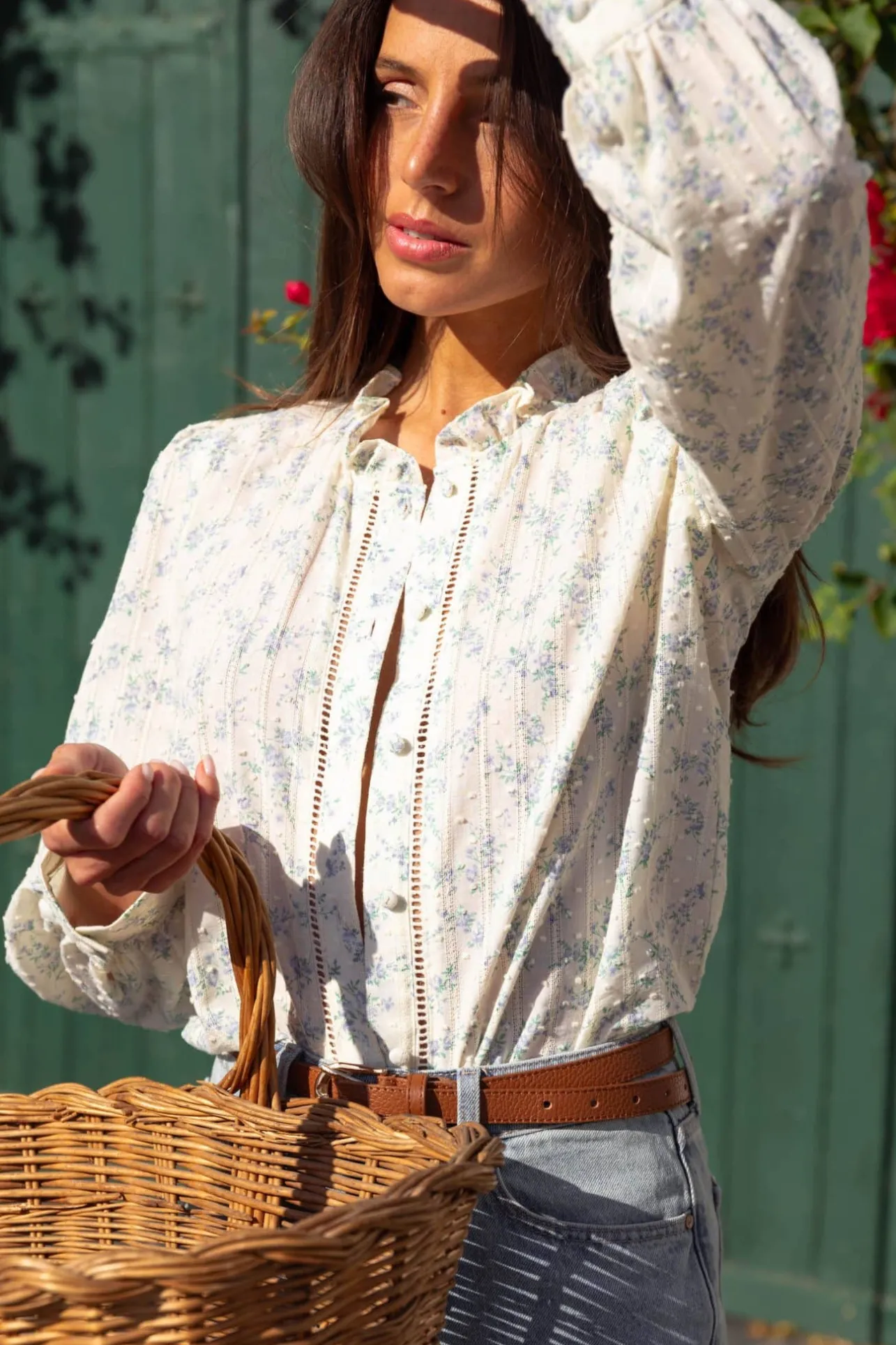 Sahomashop Blouses & Chemises<BlouseIrène impriméfleuri