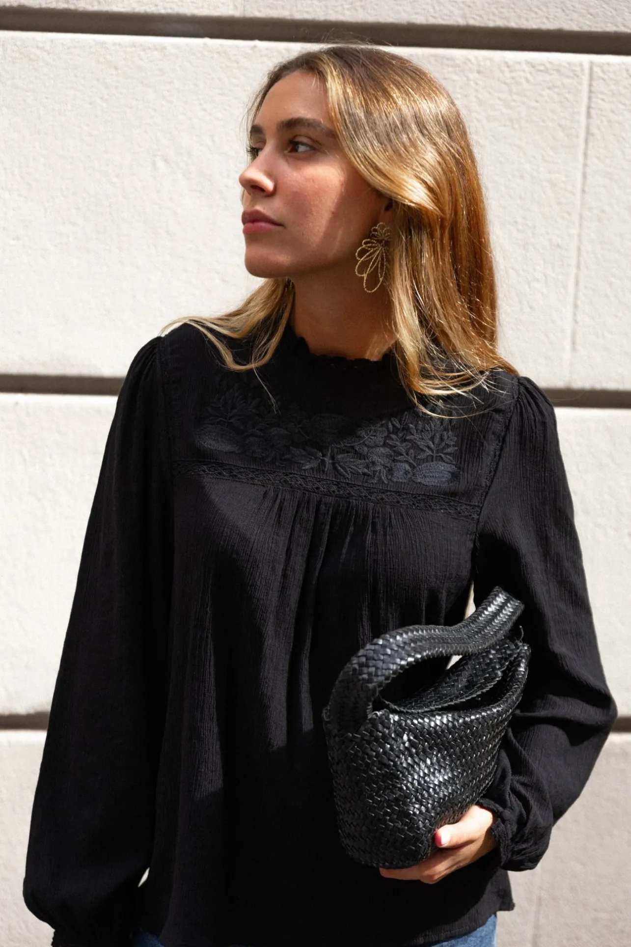 Sahomashop Blouses & Chemises<BlouseRosine noir