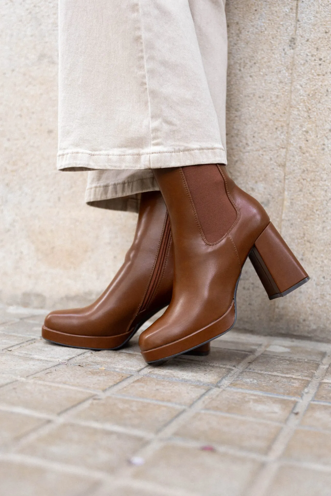 Sahomashop Accessoires<BootsPippa camel