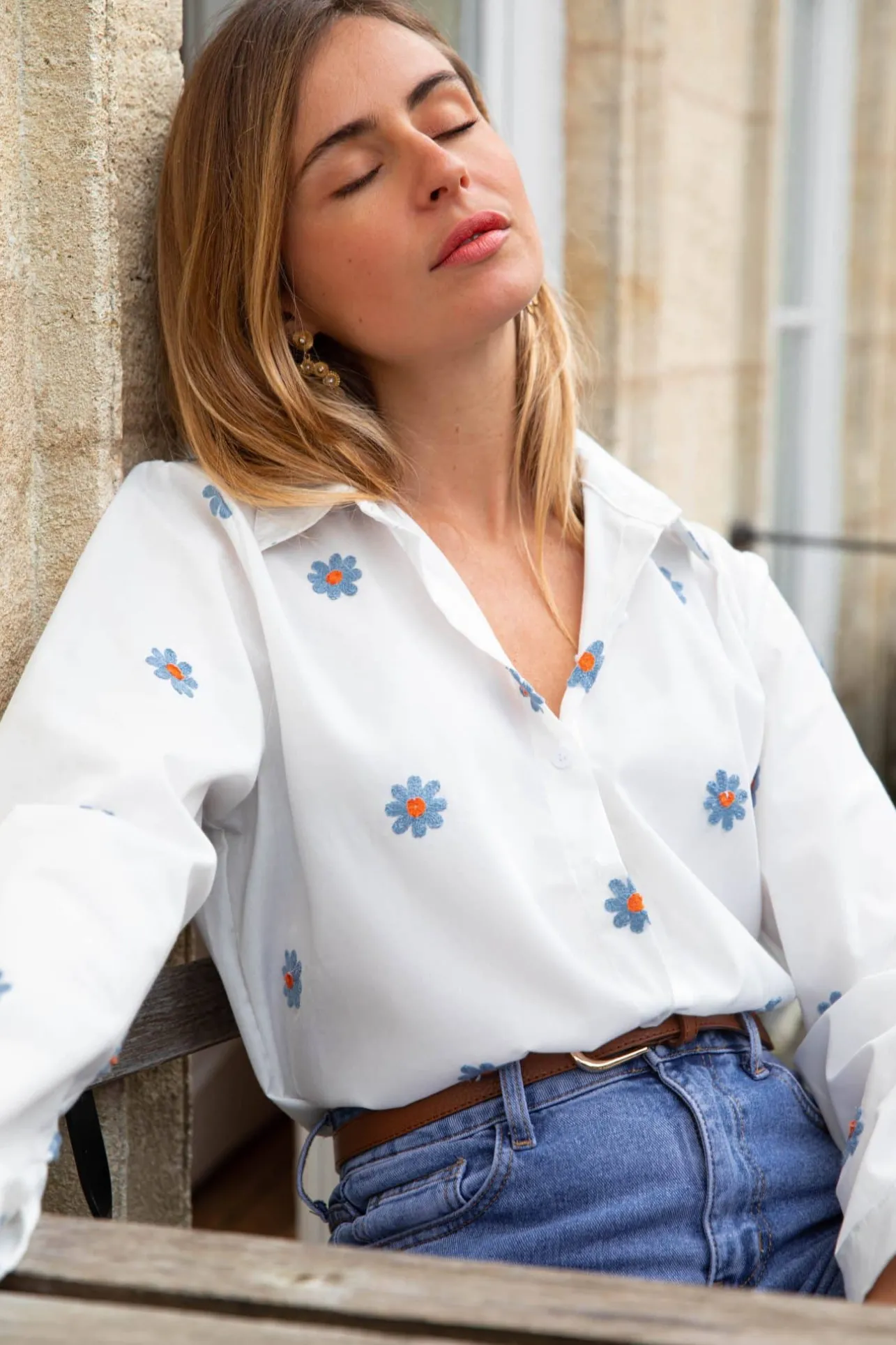 Sahomashop Blouses & Chemises<ChemiseArlette blanc