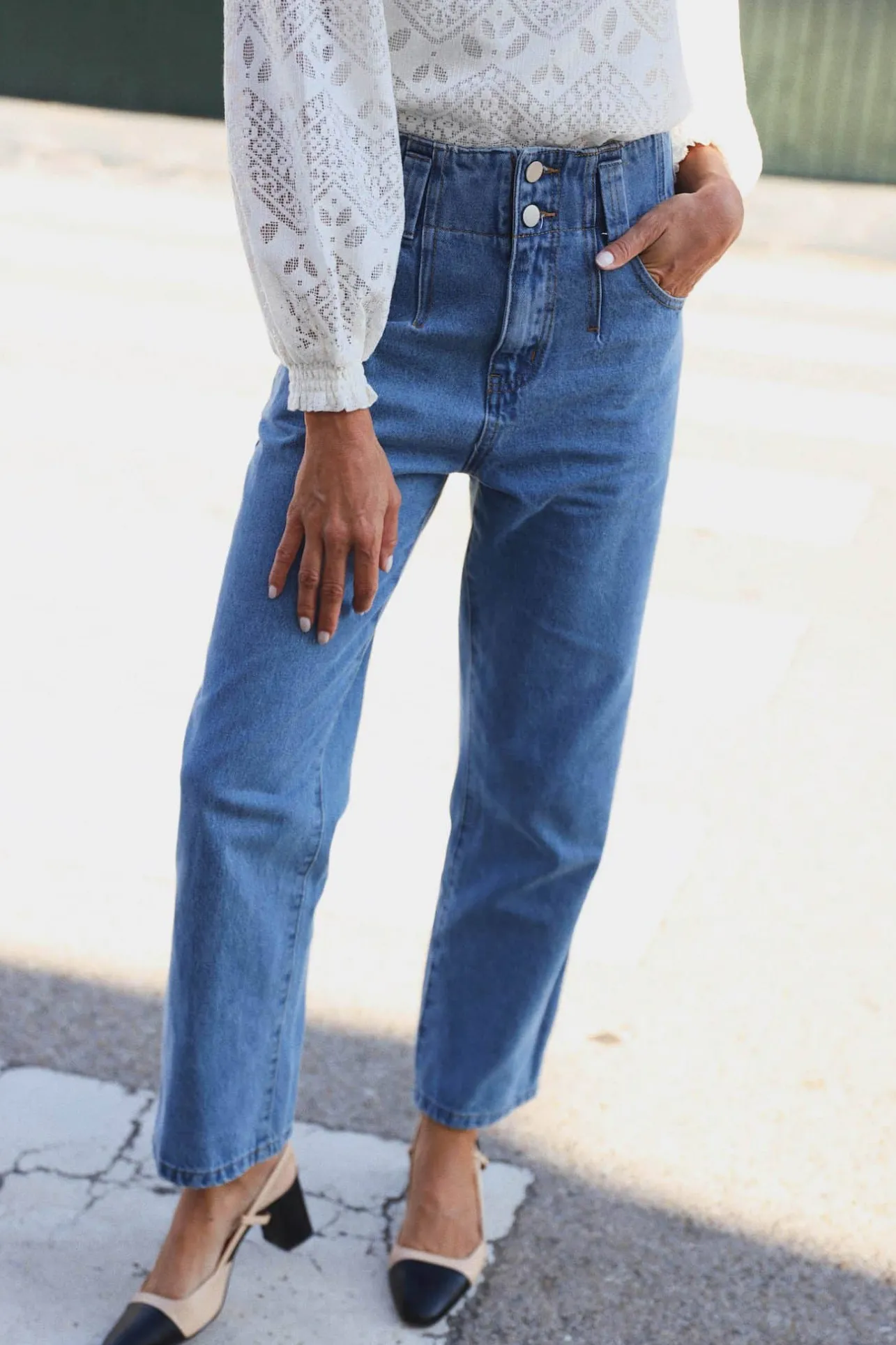 Sahomashop Pantalons & Jeans<JeanBello bleu