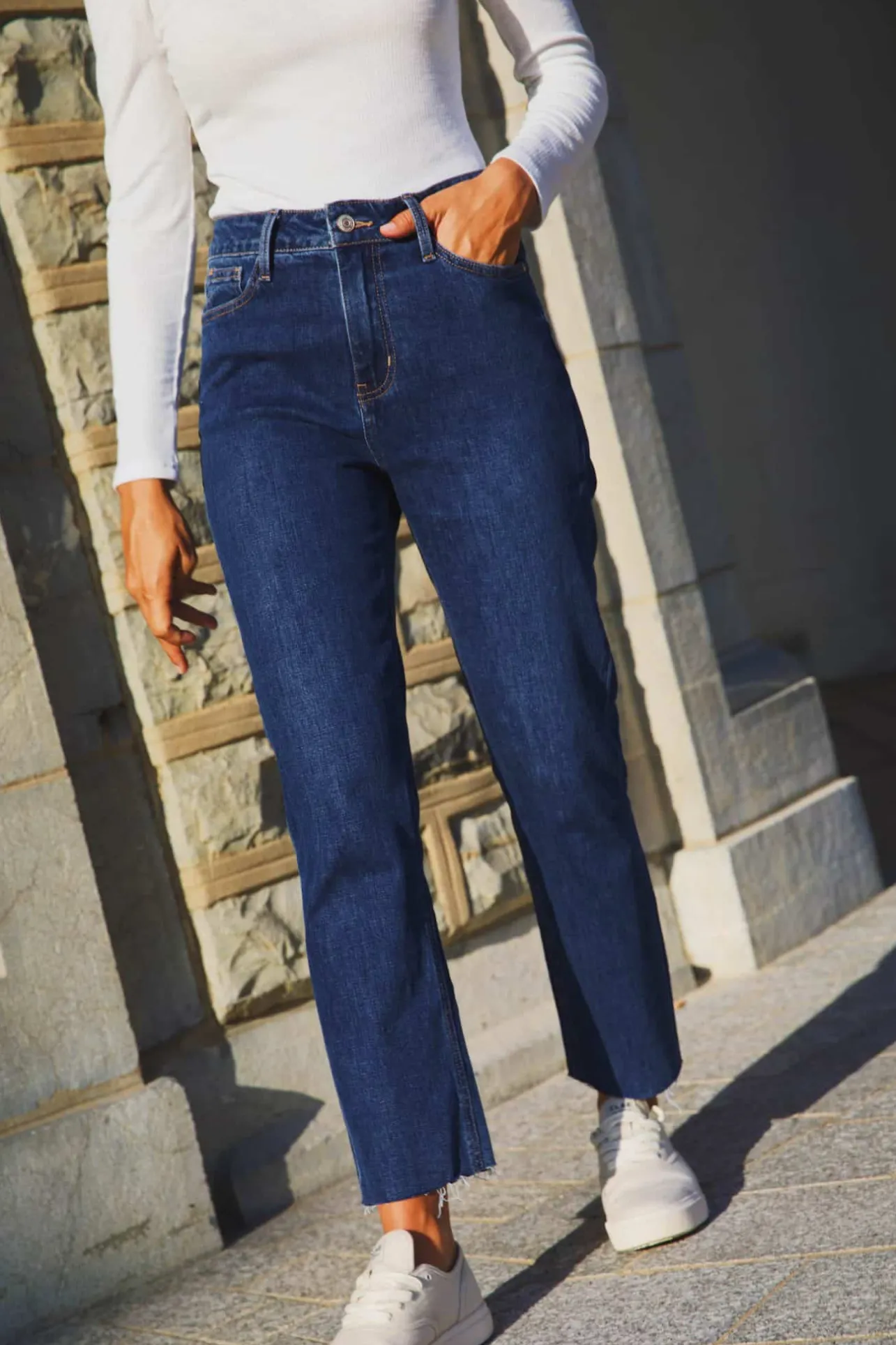 Sahomashop Pantalons & Jeans<JeansSimono jeansbrut