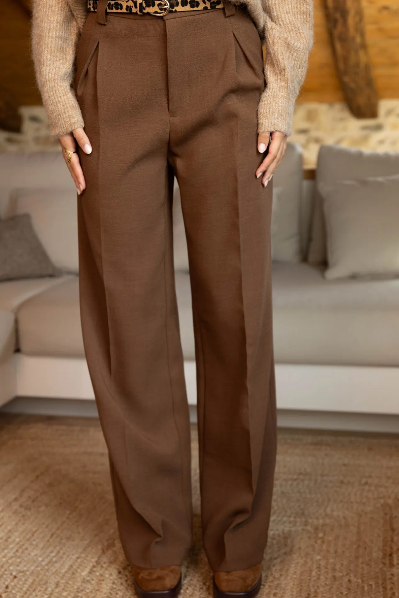 Sahomashop Pantalons & Jeans<PantalonErvin marron