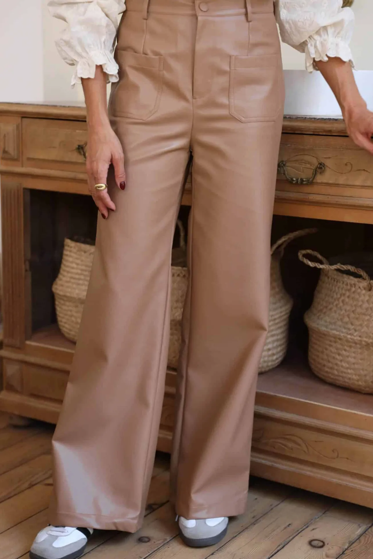 Sahomashop Pantalons & Jeans<PantalonHugo camel