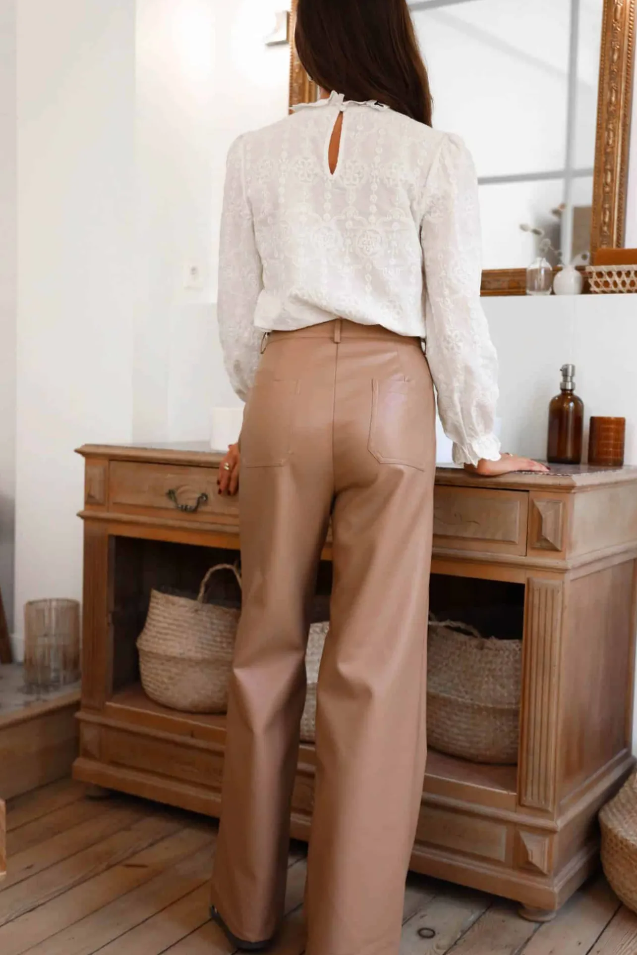 Sahomashop Pantalons & Jeans<PantalonHugo camel