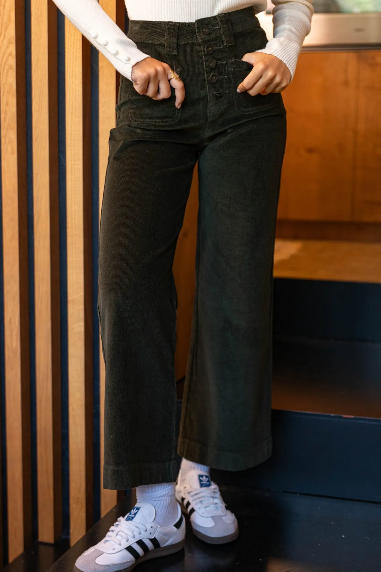 Sahomashop Pantalons & Jeans<PantalonRyler vertkaki