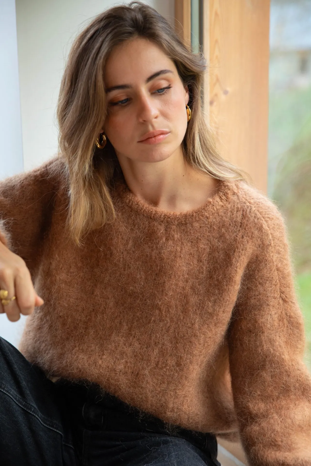 Sahomashop Pulls & Mailles<PullAndreasmohair Camel