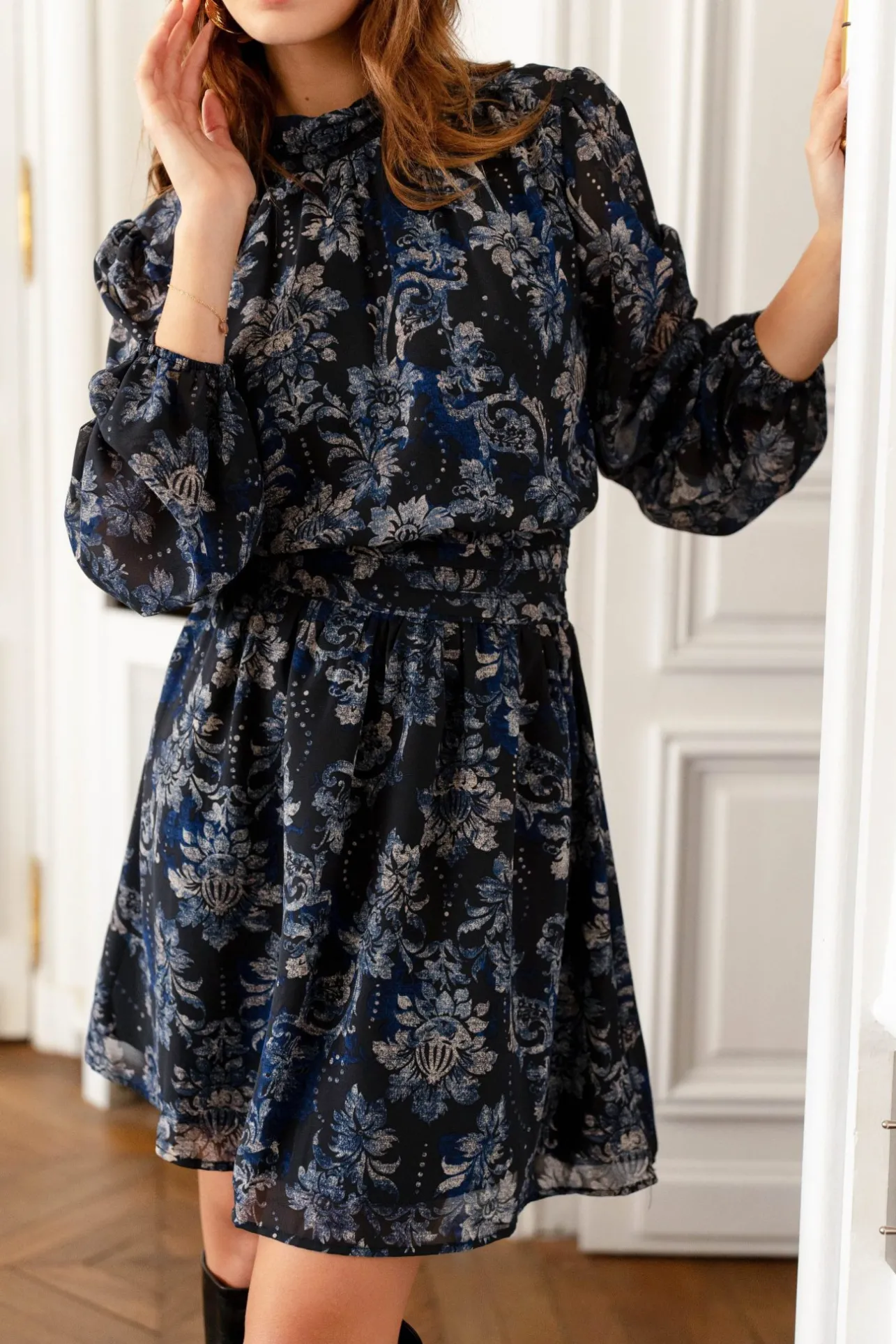 Sahomashop Robes & Combinaisons<RobeNaïs noir,bleu,écru