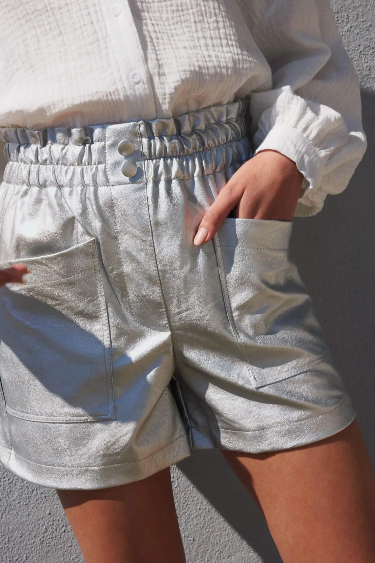 Sahomashop Jupes & Shorts<ShortSiméon argent