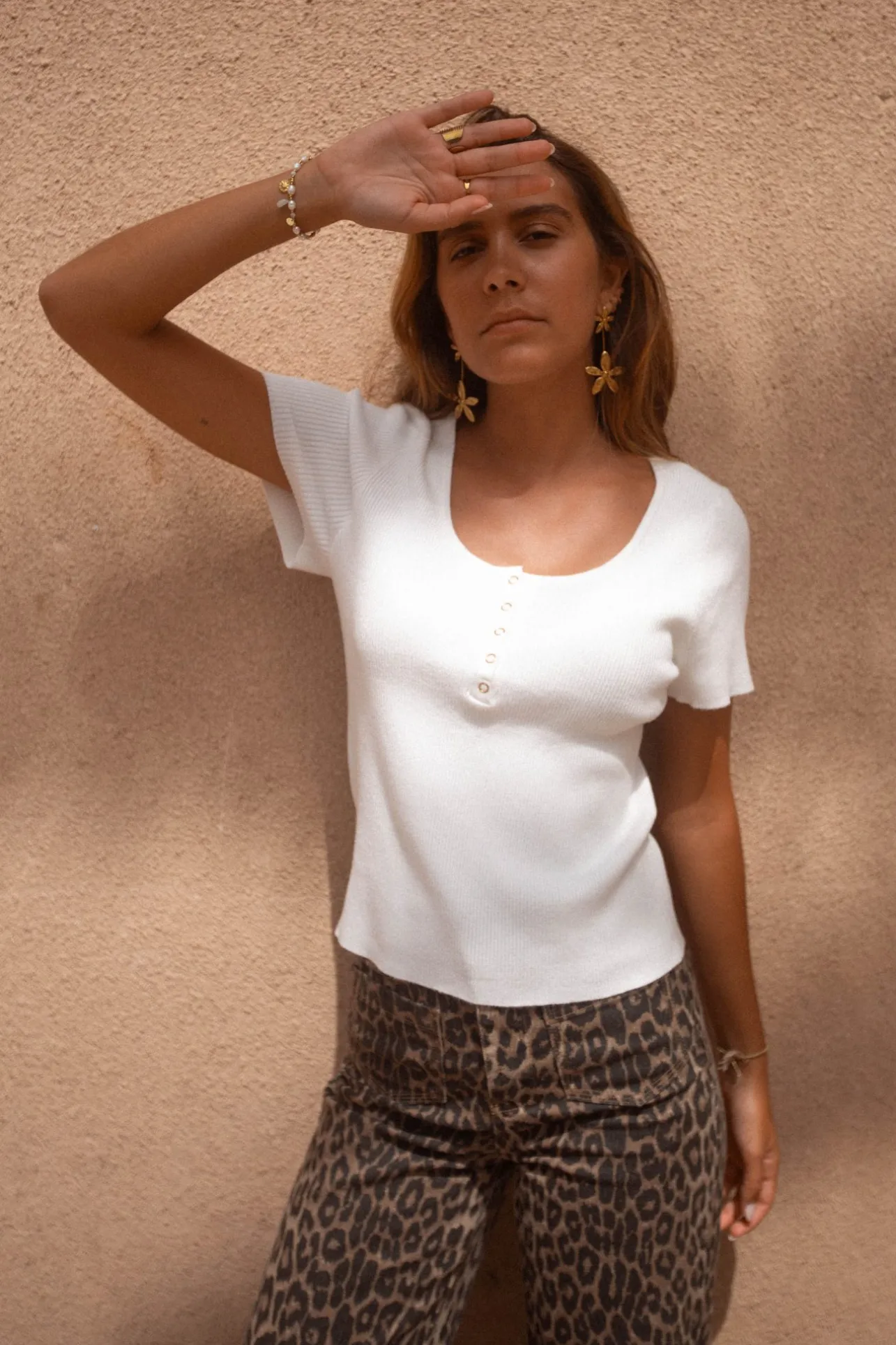 Sahomashop T-shirts, Tops & Bodys<TopMatéo blanc